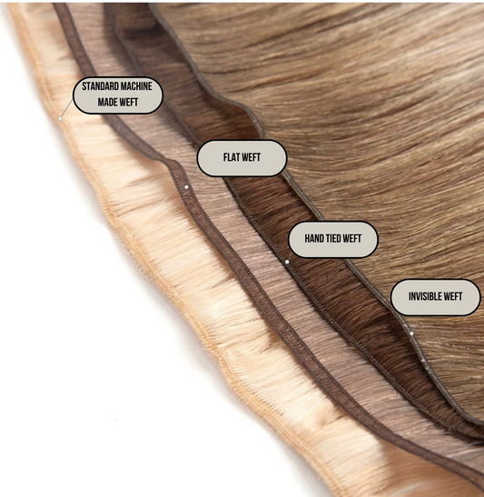 Invisible-Weft-Extensions: Die perfekte Lösung für dünnes und feines Haar