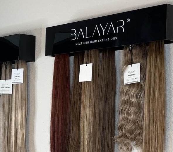 BALAYAR Hair Extensions Display