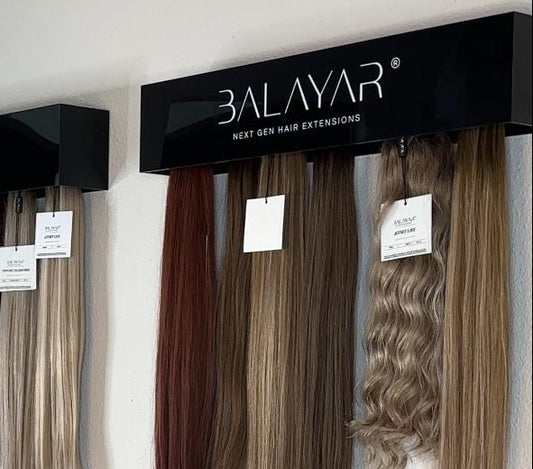 BALAYAR Hair Extensions Display