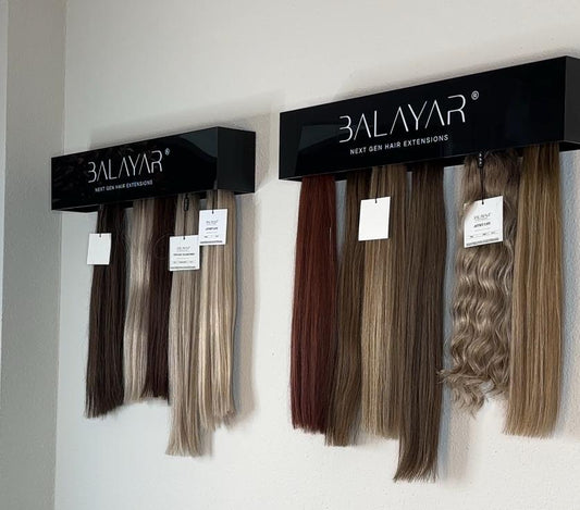 BALAYAR Hair Extensions Display